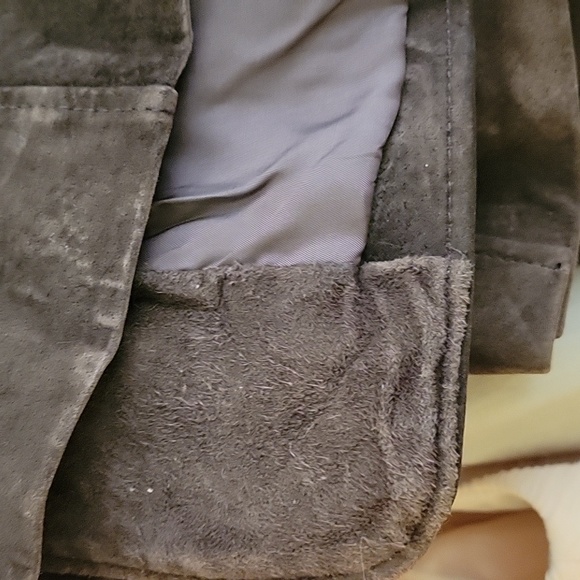 Brown danier leather button up jacket size medium - Picture 5 of 5